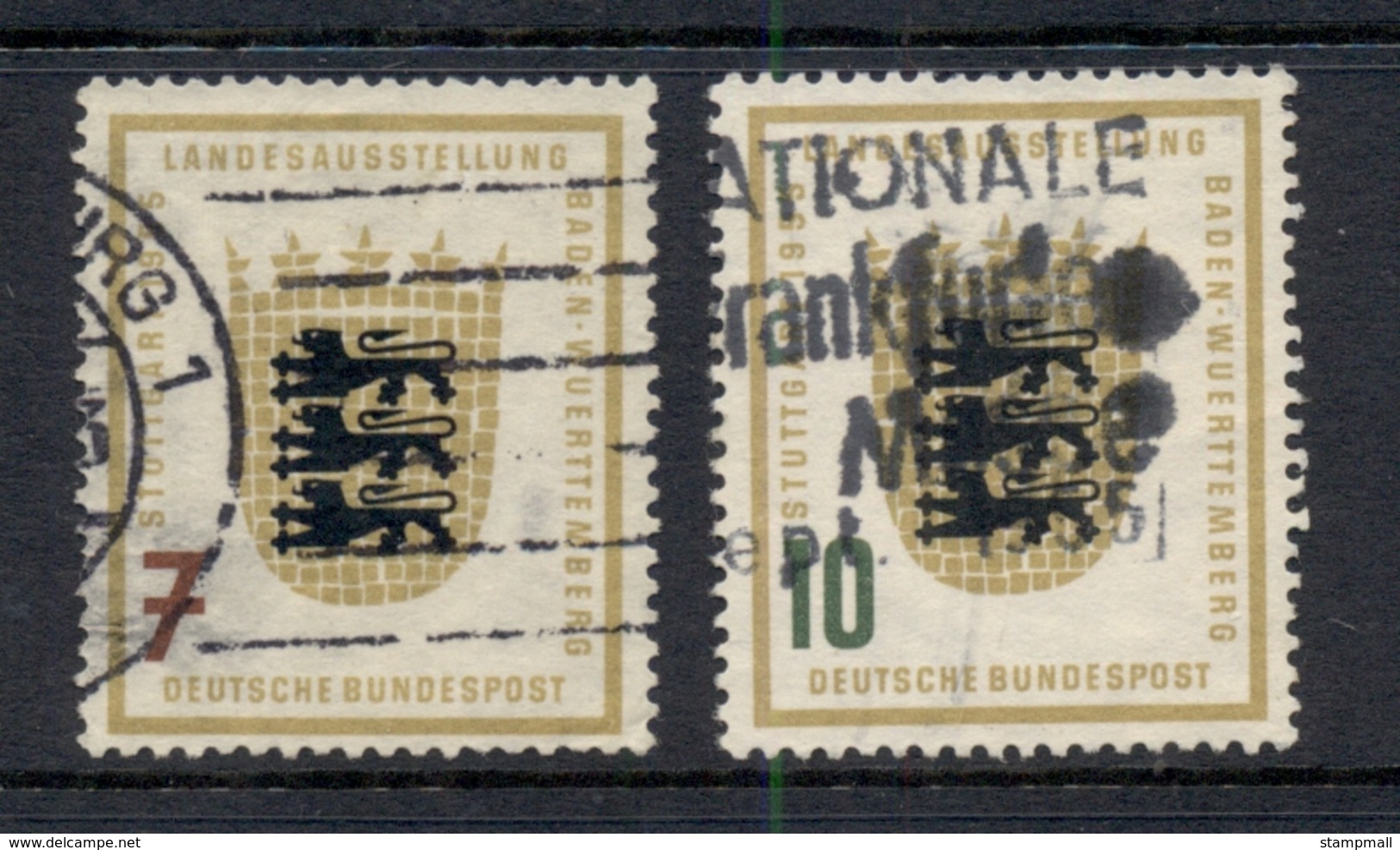 Germany 1955 Baden-Wurtenburg FU - Autres & Non Classés