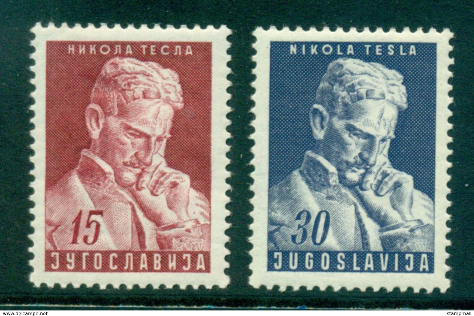 Yugoslavia 1953 Nikola Tesla MLH Lot40432 - Other & Unclassified
