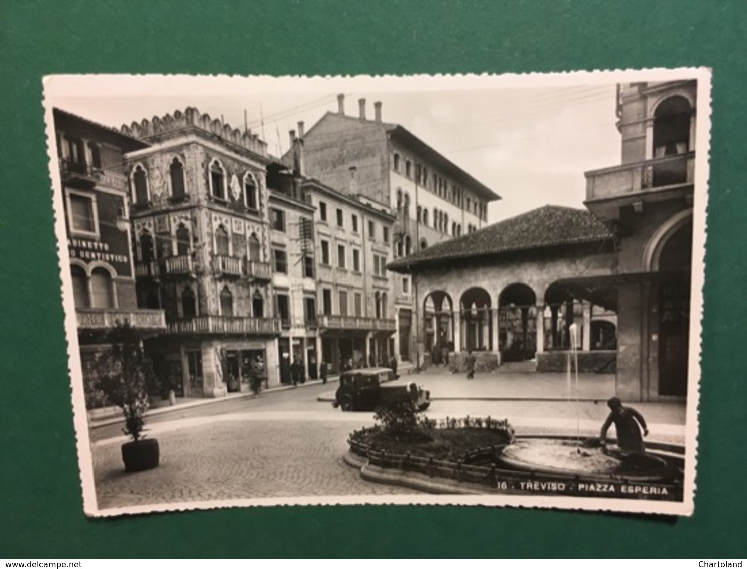 Cartolina Treviso - Piazza Esperia - 1949 - Treviso