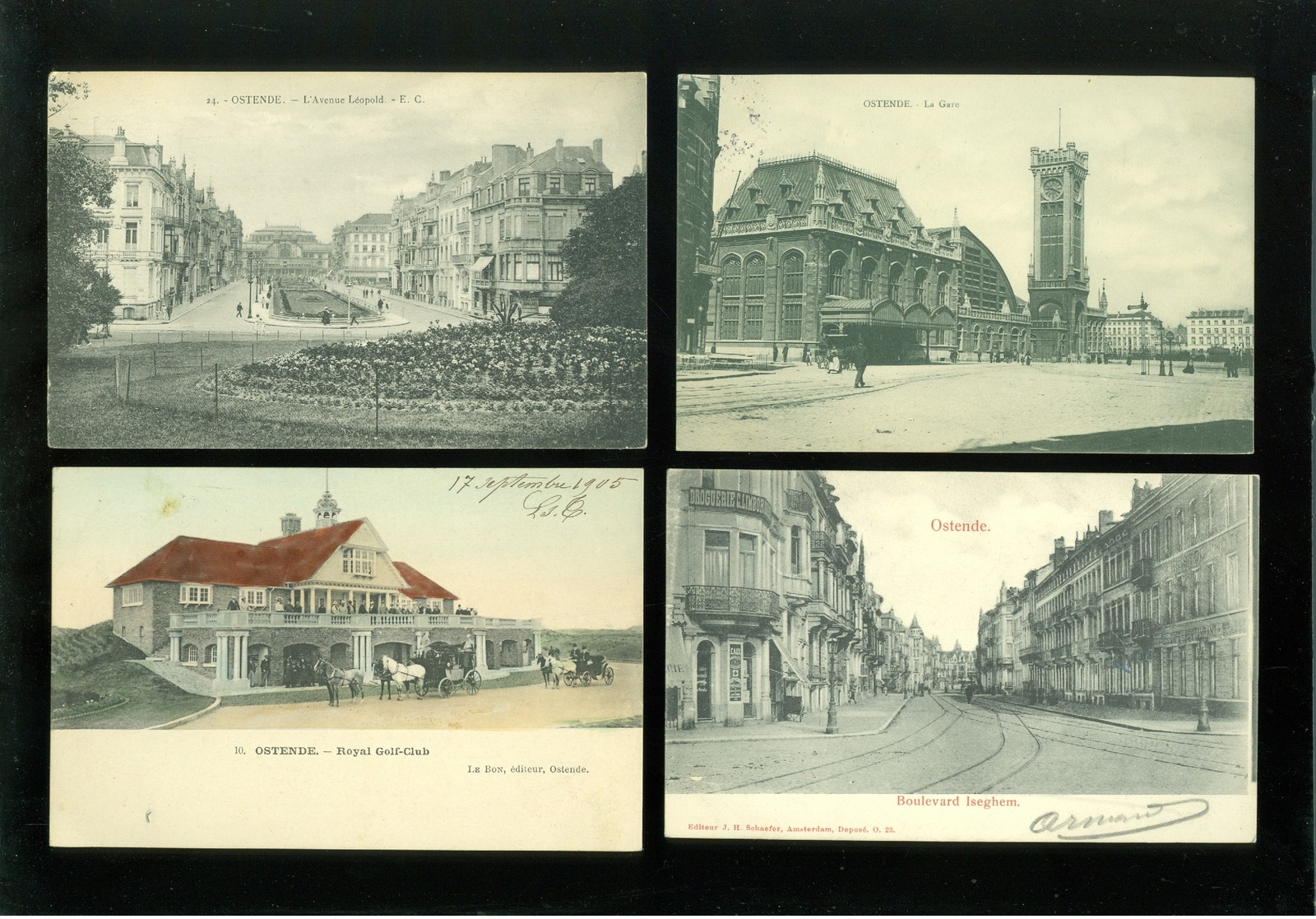 Beau Lot De 60 Cartes Postales De Belgique  Ostende  Mooi Lot Van 60 Postkaarten Van Oostende - 60 Scans - 5 - 99 Postcards