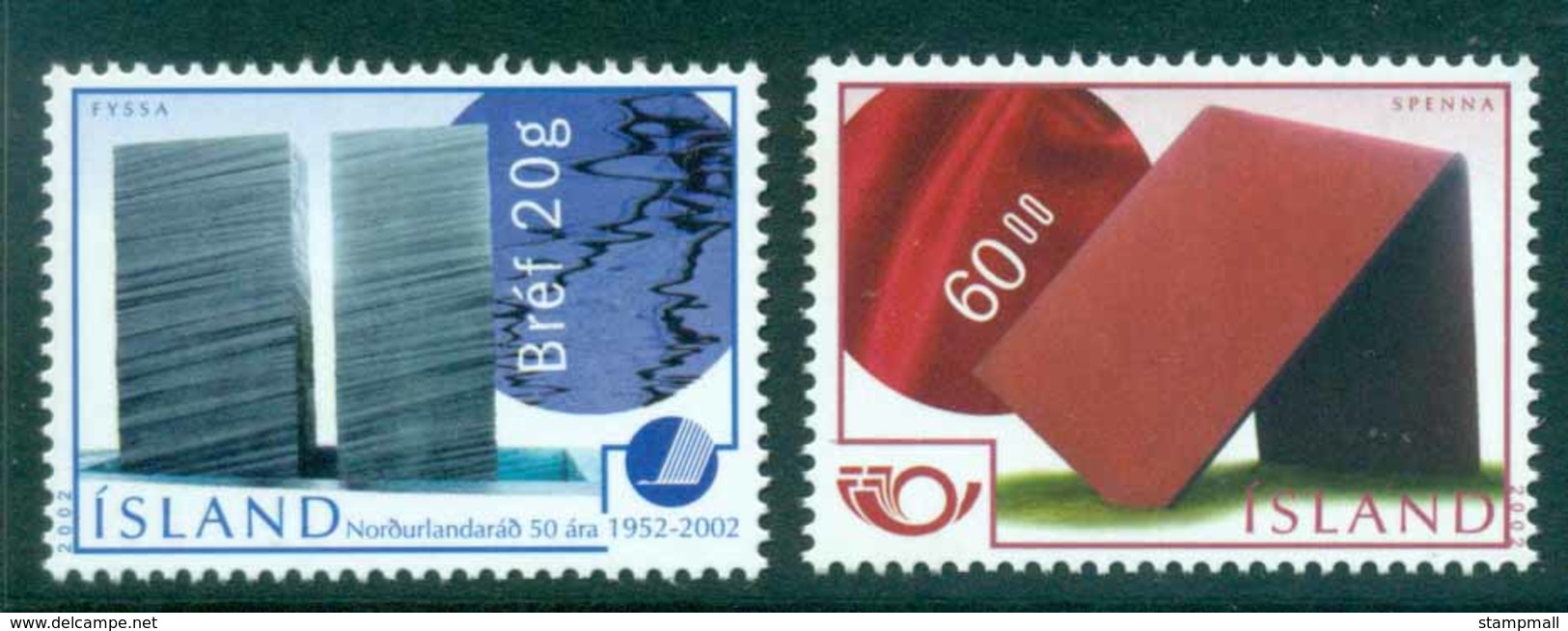 Iceland 2002 Nordic Council MUH Lot32500 - Ongebruikt