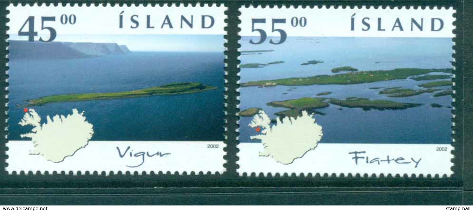 Iceland 2002 Islands MUH Lot32506 - Unused Stamps