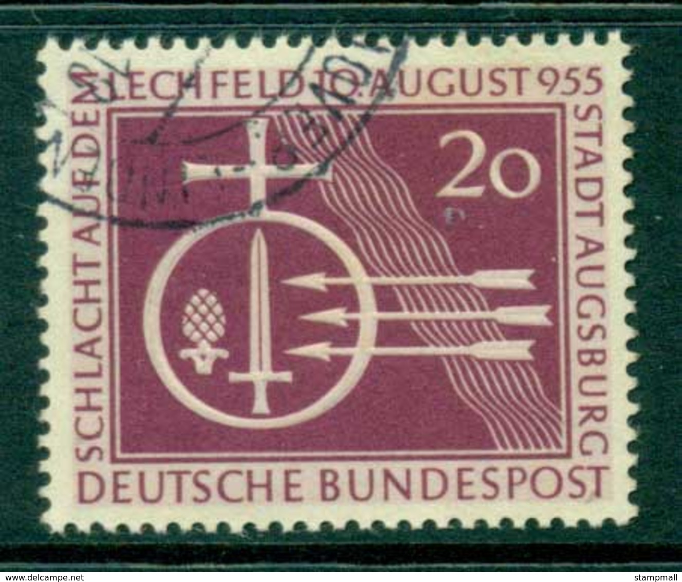 Germany 1955 Augsburg FU (lot22395) - Andere & Zonder Classificatie