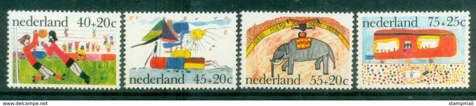 Netherlands 1976 Charity, Child Welfare, Children's Drawings MUH Lot76585 - Non Classés