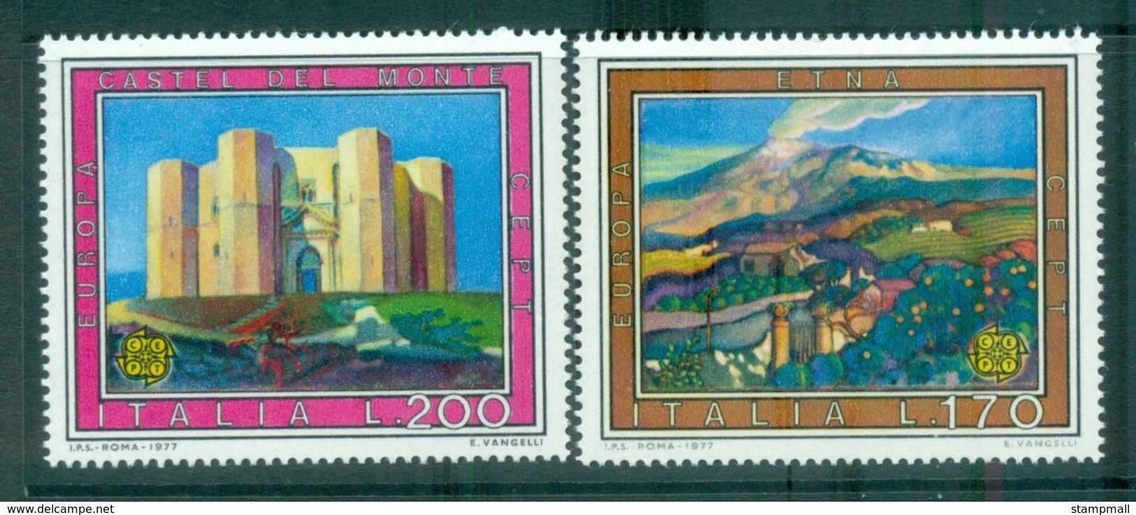 Italy 1977 Europa, Landcapes MUH Lot65660 - Other & Unclassified