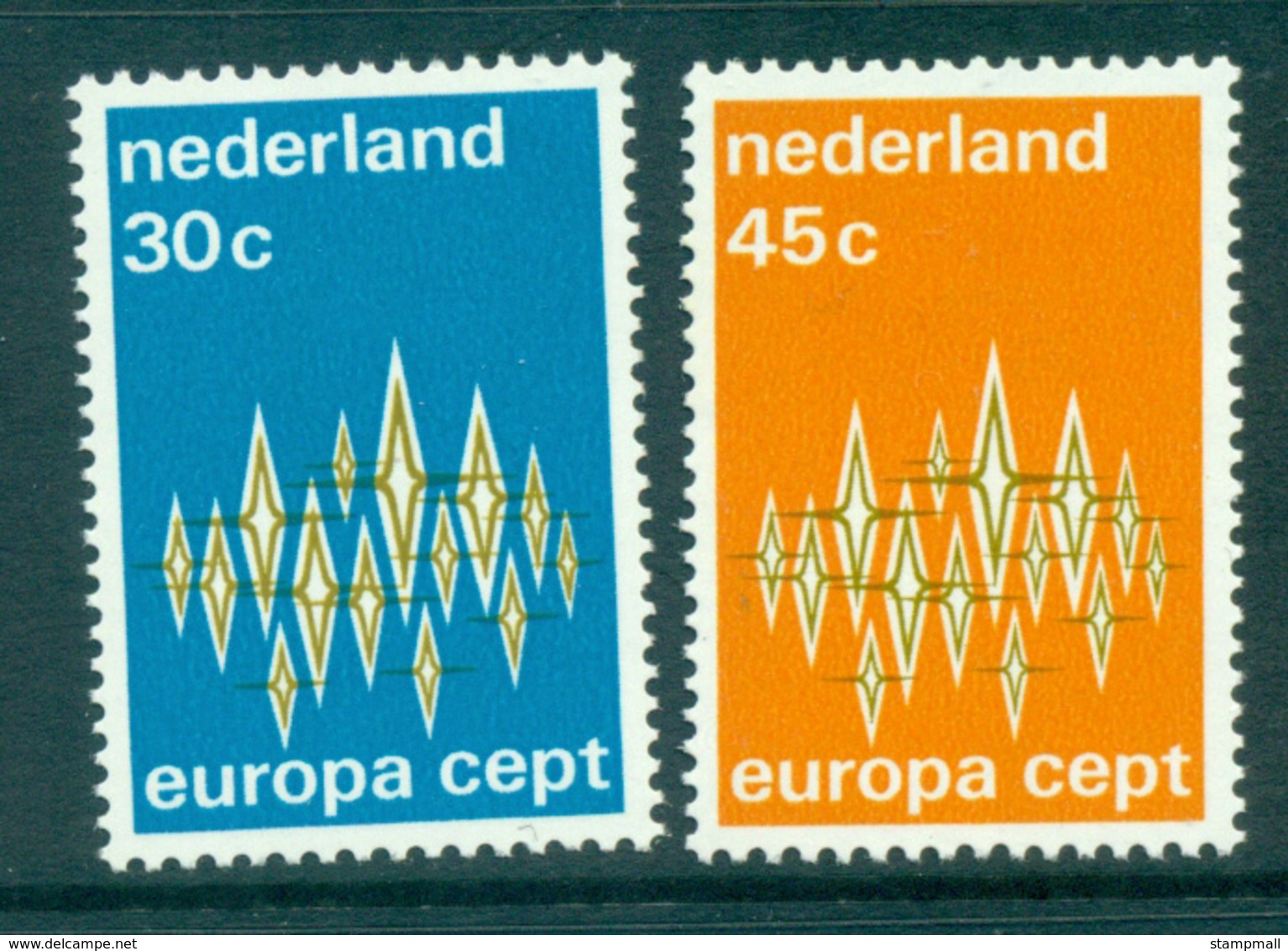Netherlands 1972 Europa, Sparkles MUH Lot65550 - Non Classés