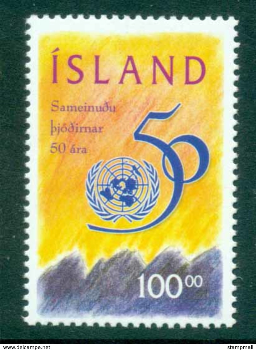Iceland 1995 UN 50th Anniv MUH Lot32429 - Unused Stamps