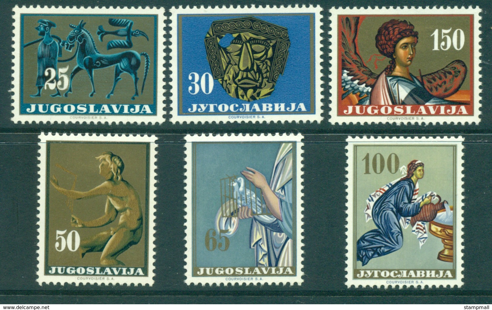 Yugoslavia 1962 Yugoslav Art Treasures MLH Lot40512 - Other & Unclassified