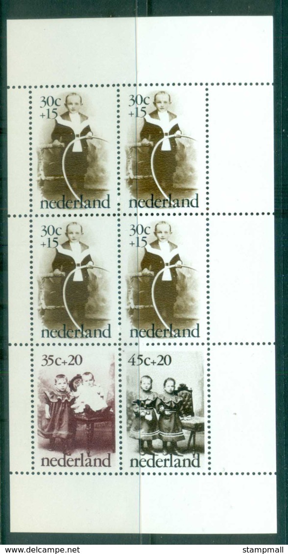 Netherlands 1974 Charity, Child Welfare, Child Photos MS MUH Lot76574 - Non Classés