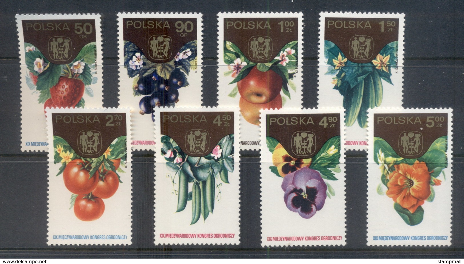 Poland 1974 Horticultural Congress MUH - Unused Stamps