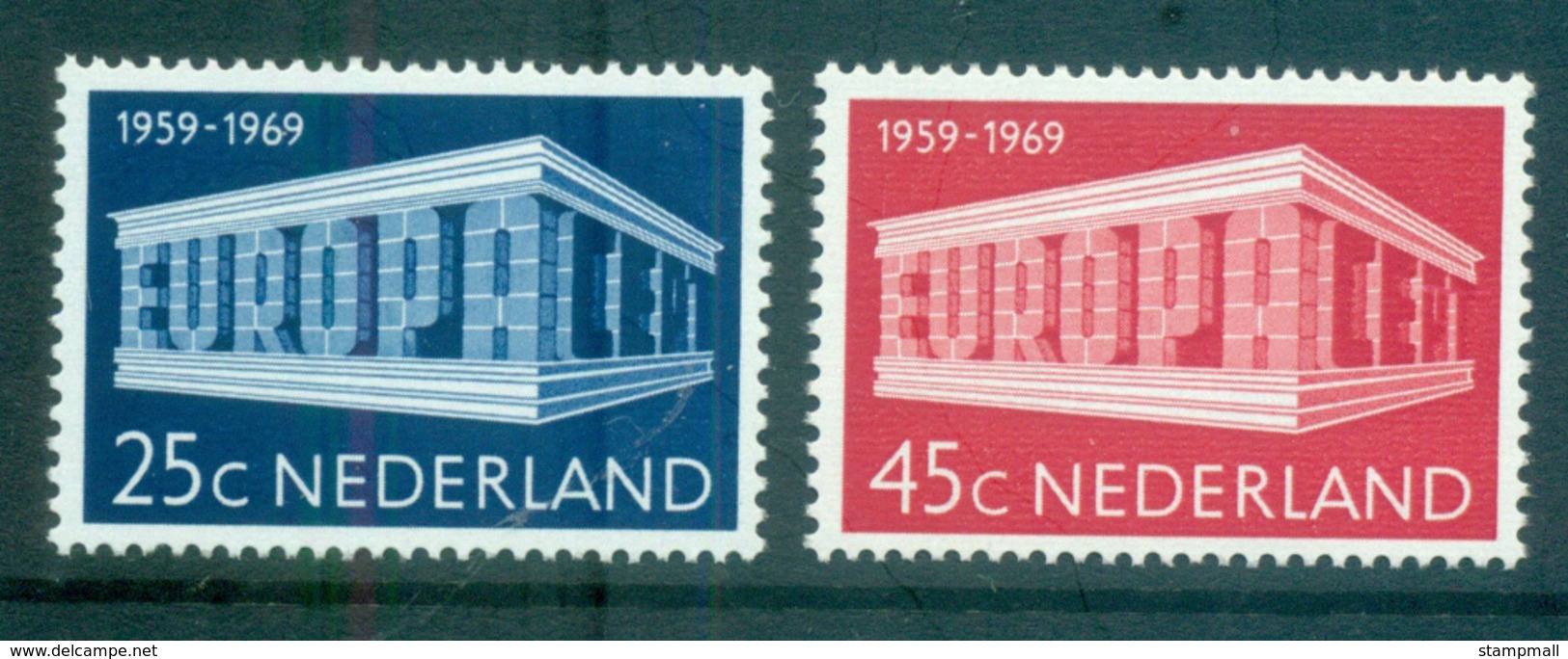 Netherlands 1969 Europa, Europa Building MUH Lot65482 - Unclassified