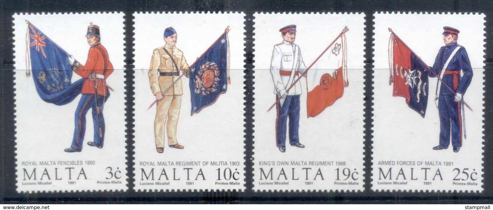 Malta 1991 Military Uniforms MUH - Malta