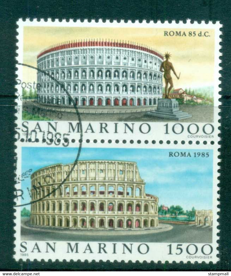 San Marino 1985 Stamp Exhibition, Rome CTO - Neufs