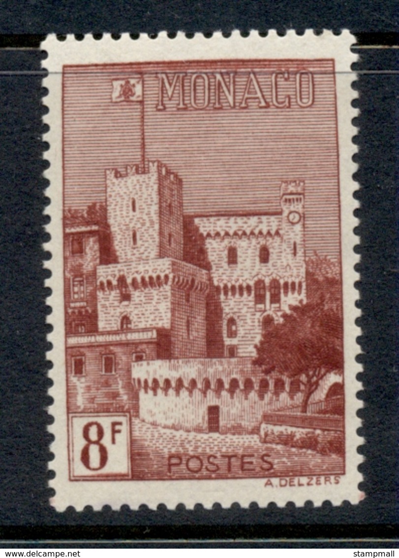 Monaco 1948 Palace Of Monaco 8f MUH - Other & Unclassified
