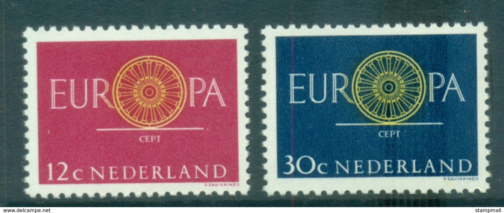 Netherlands 1960 Europa, Spoked Wheel MUH Lot65308 - Sin Clasificación