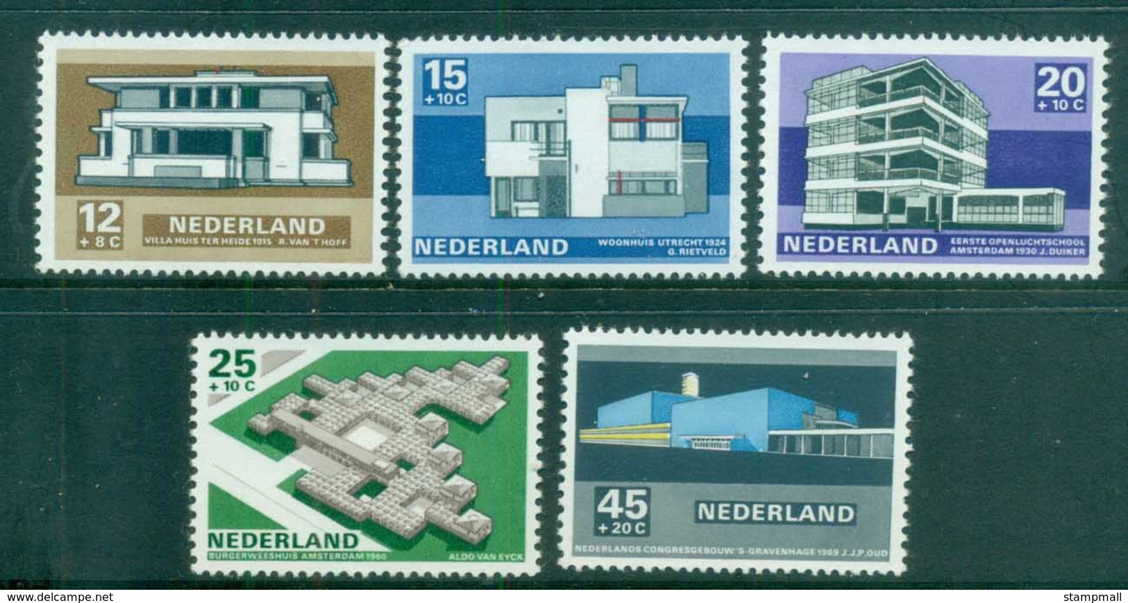 Netherlands 1969 Charity, Social & Cultural Purposes, Architecture MUH Lot76553 - Unclassified