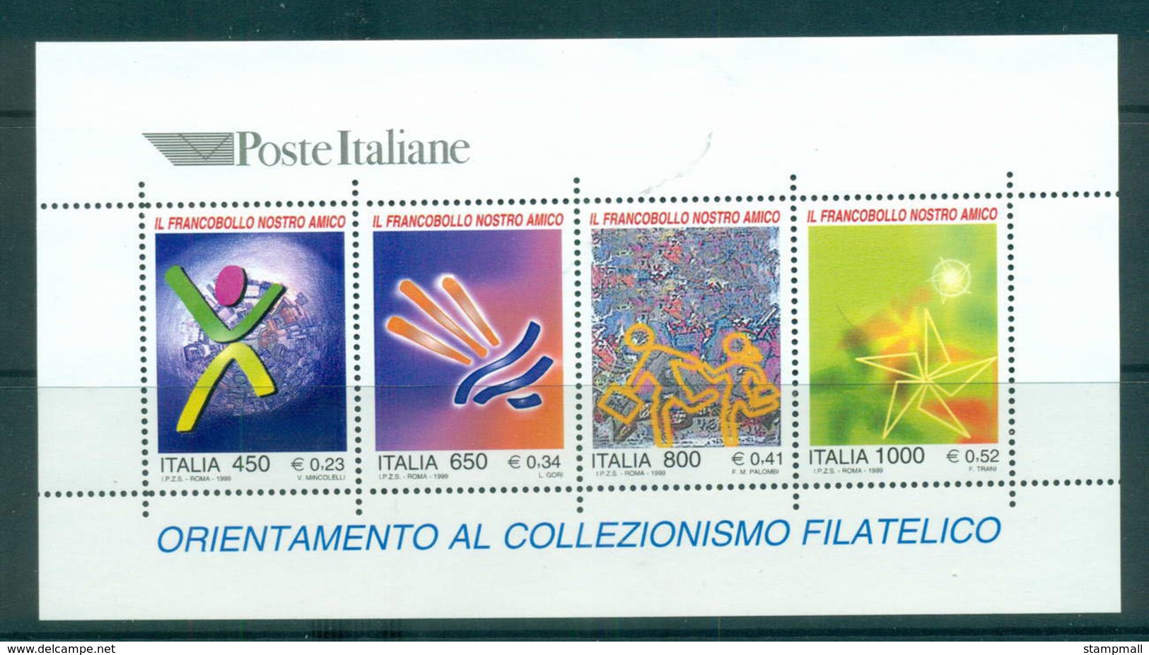 Italy 1999 Stamp Collecting MS MUH Lot57202 - Other & Unclassified