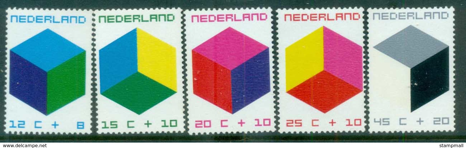 Netherlands 1970 Charity, Child Welfare, Cubes MUH Lot76560 - Unclassified