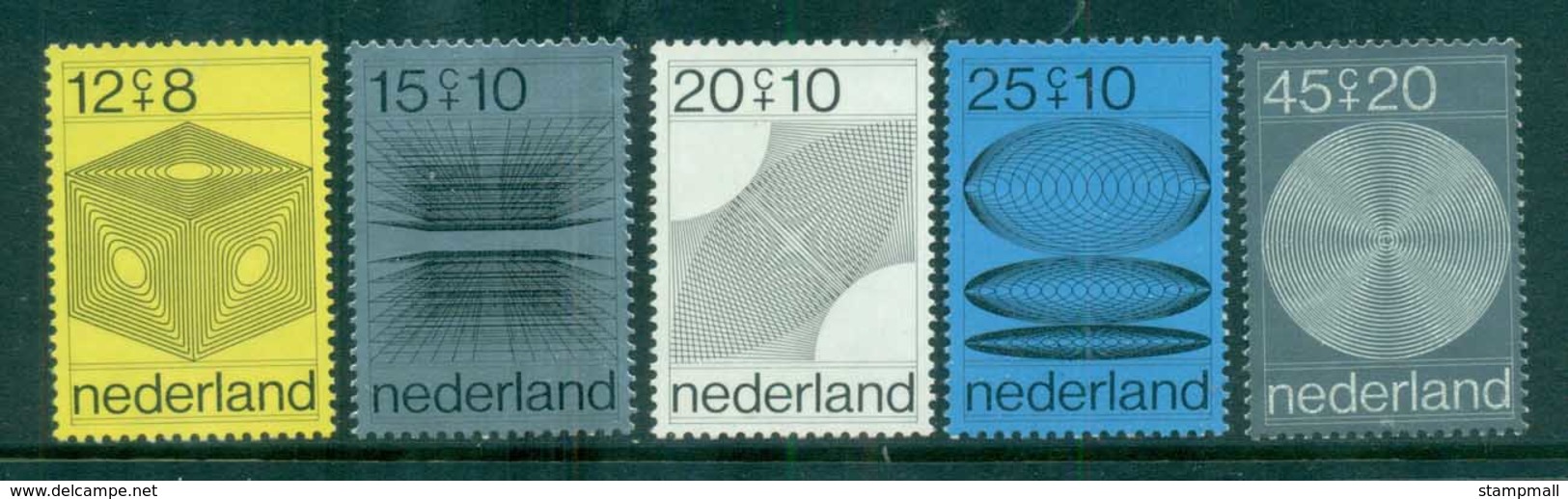 Netherlands 1970 Charity, Social & Cultural Purposes, Computer Designs MUH Lot76557 - Non Classés