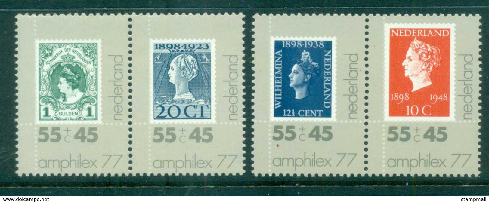 Netherlands 1977 Charity, Amphilex Stamp Ex. Prs MUH Lot76591 - Unclassified