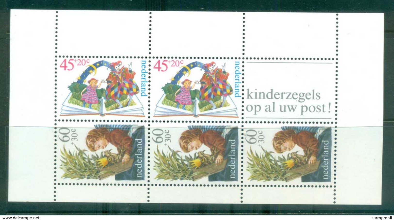 Netherlands 1980 Charity, Child Welfare, Children's Activities MS MUH Lot76602 - Unclassified