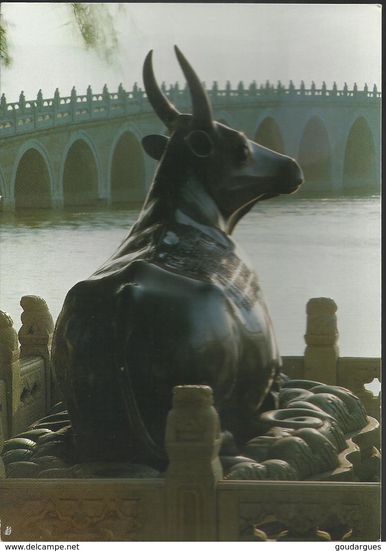 Bronze Cow - The Summer Palace - Pékin - Chine