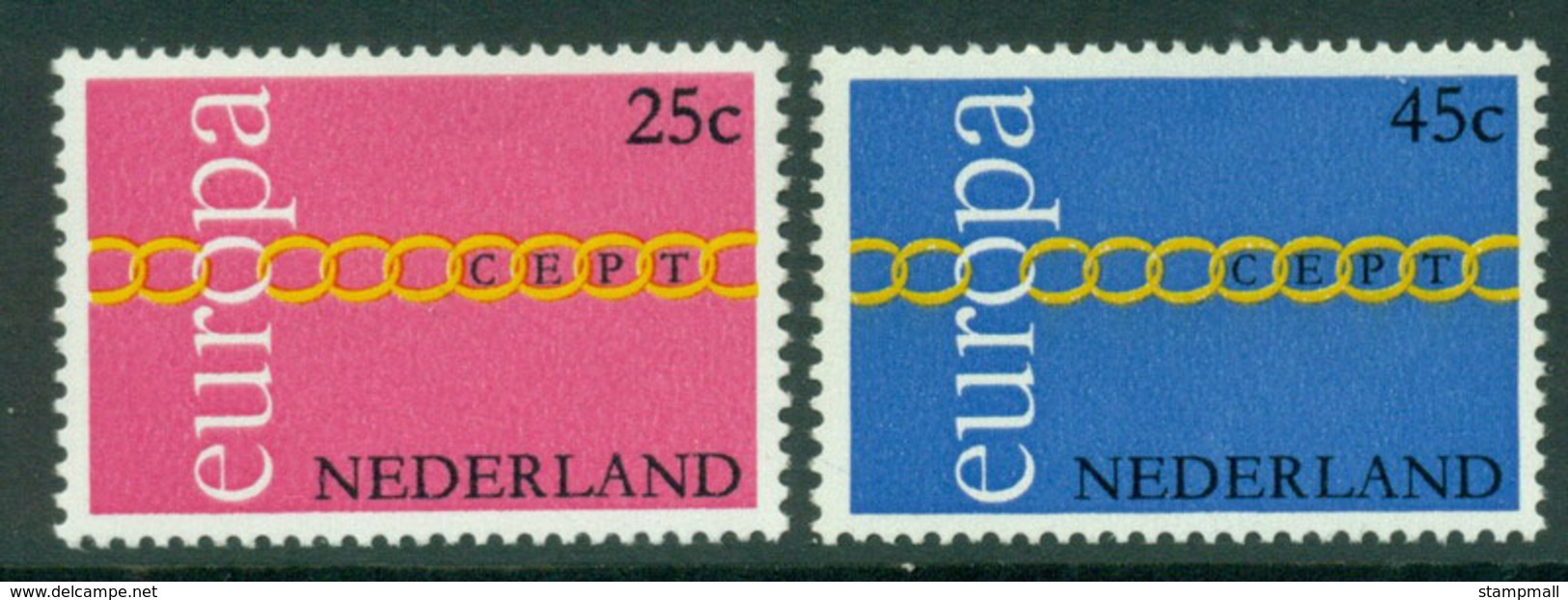Netherlands 1971 Europa MUH Lot15582 - Ohne Zuordnung