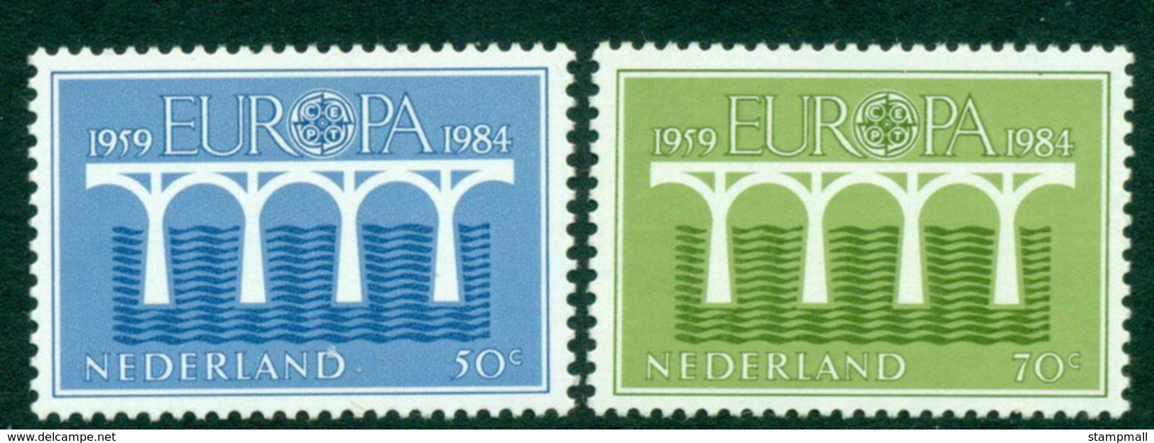 Netherlands 1984 Europa P13.5 X 13 MUH Lot15592 - Unused Stamps