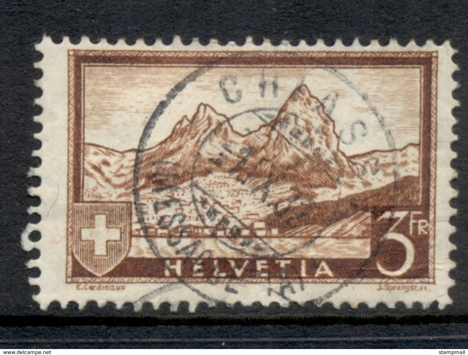 Switzerland 1931 The Mythen FU - Used Stamps