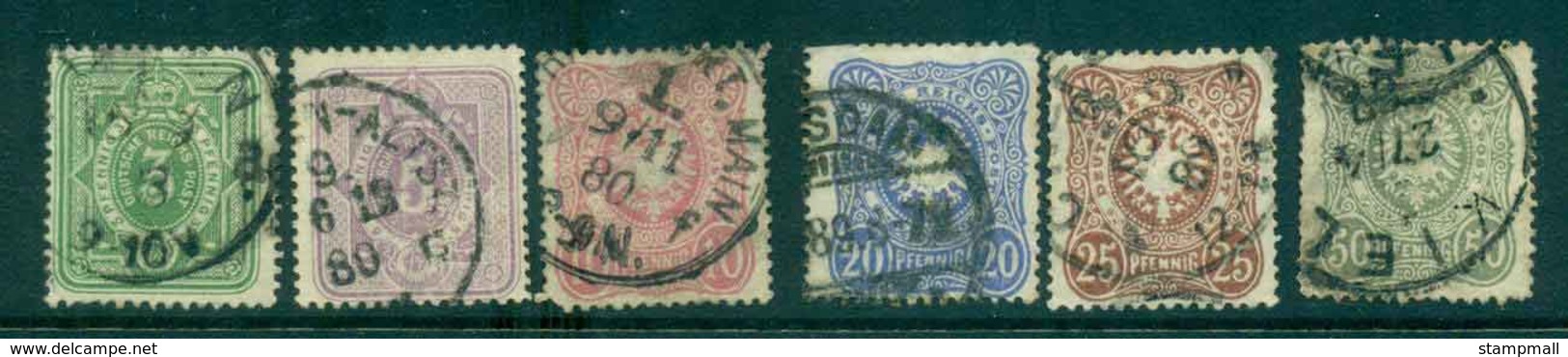 Germany Empire 1880-83 Asst Pfenning(faults) FU Lot43713 - Sonstige & Ohne Zuordnung