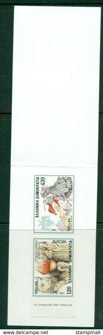 Greece 1997 Europa Booklet Pair MUH Lot16507 - Sonstige & Ohne Zuordnung