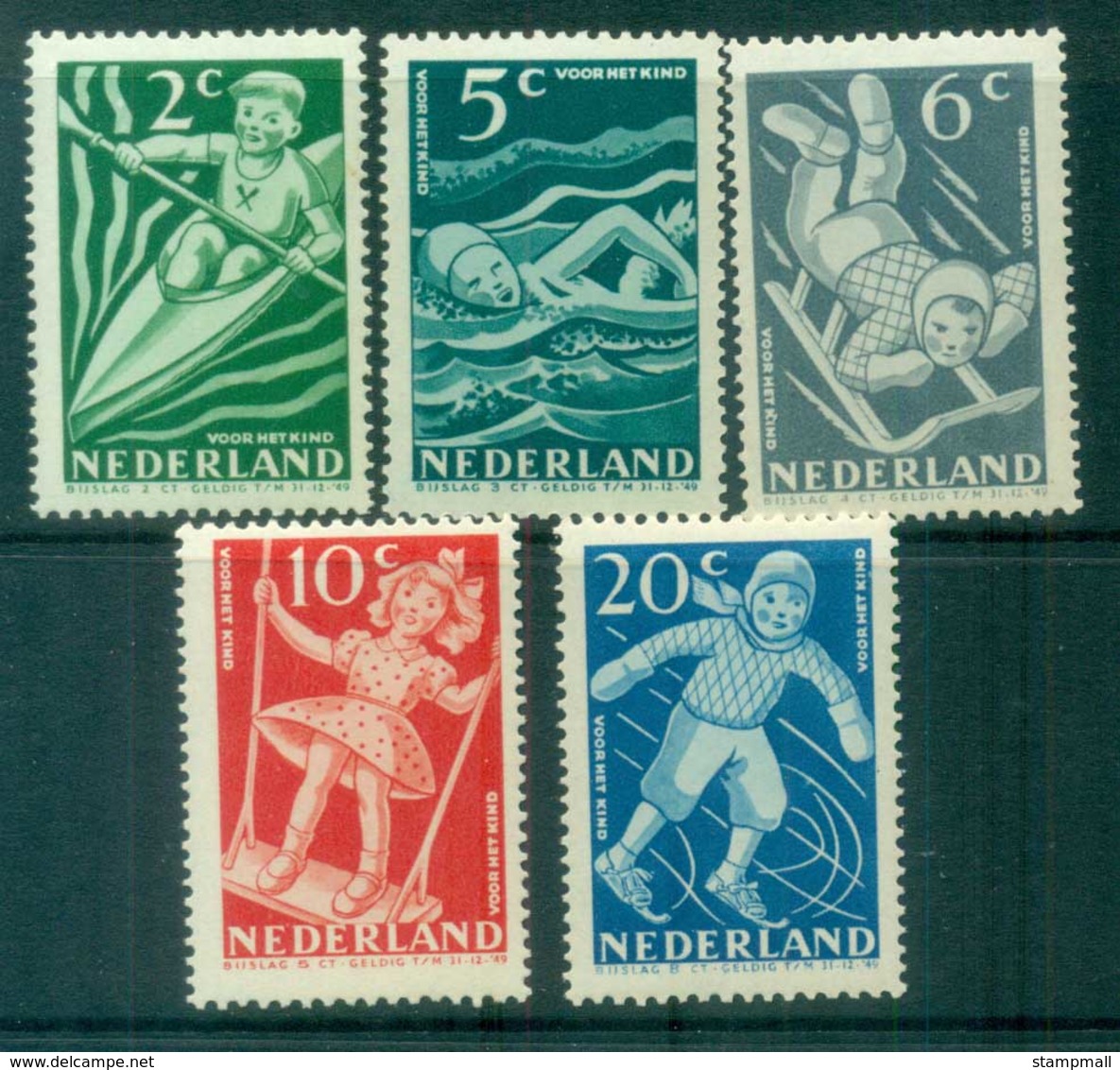 Netherlands 1948 Charity, Child Welfare MLH Lot76488 - Unclassified