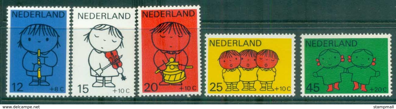 Netherlands 1969 Charity, Child Welfare, Children MUH Lot76555 - Unclassified