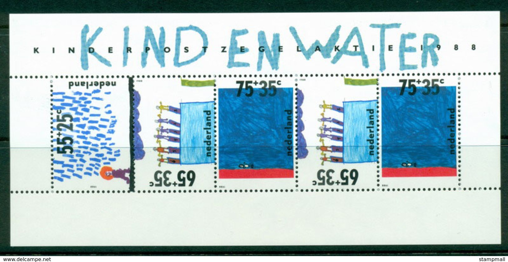 Netherlands 1988 Child Welfare MS MUH Lot16309 - Unused Stamps