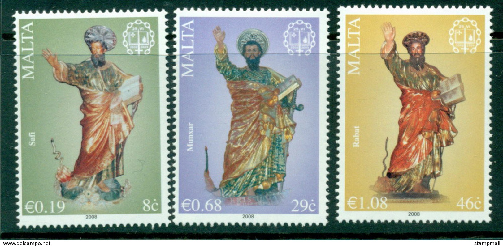 Malta 2008 Year Of St Paul MUH Lot23574 - Malta