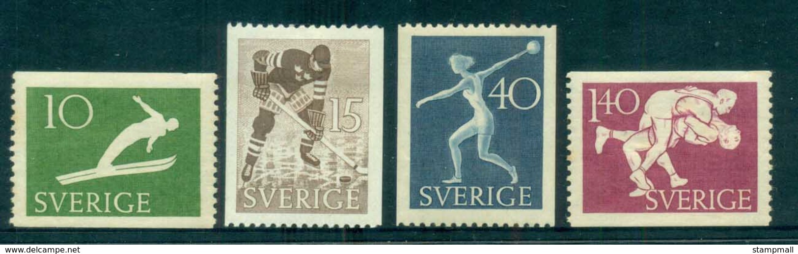 Sweden 1953 Swedish Athletic Assoc, Sport MH Lot83812 - Unused Stamps