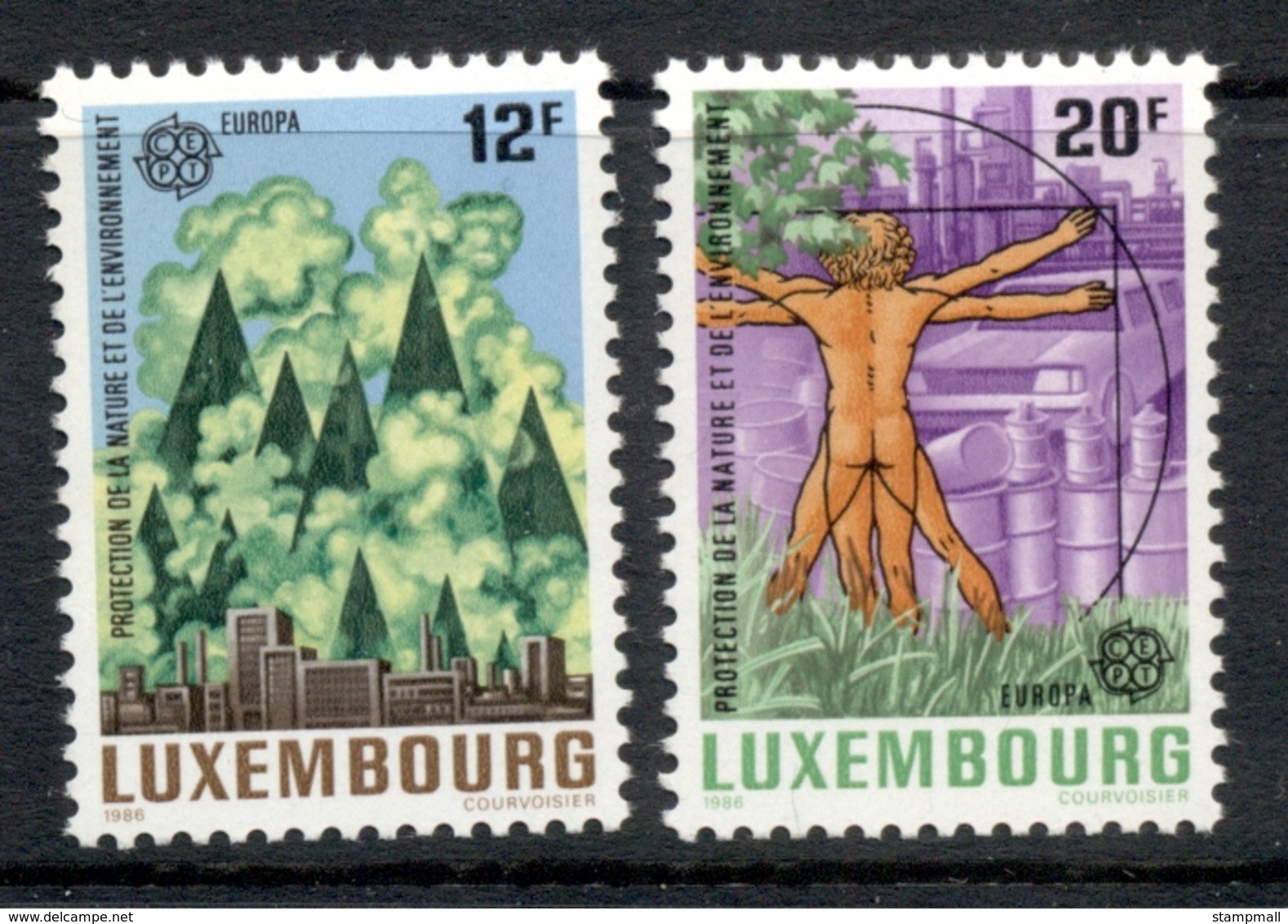 Luxembourg 1986 Europa MUH - Unused Stamps