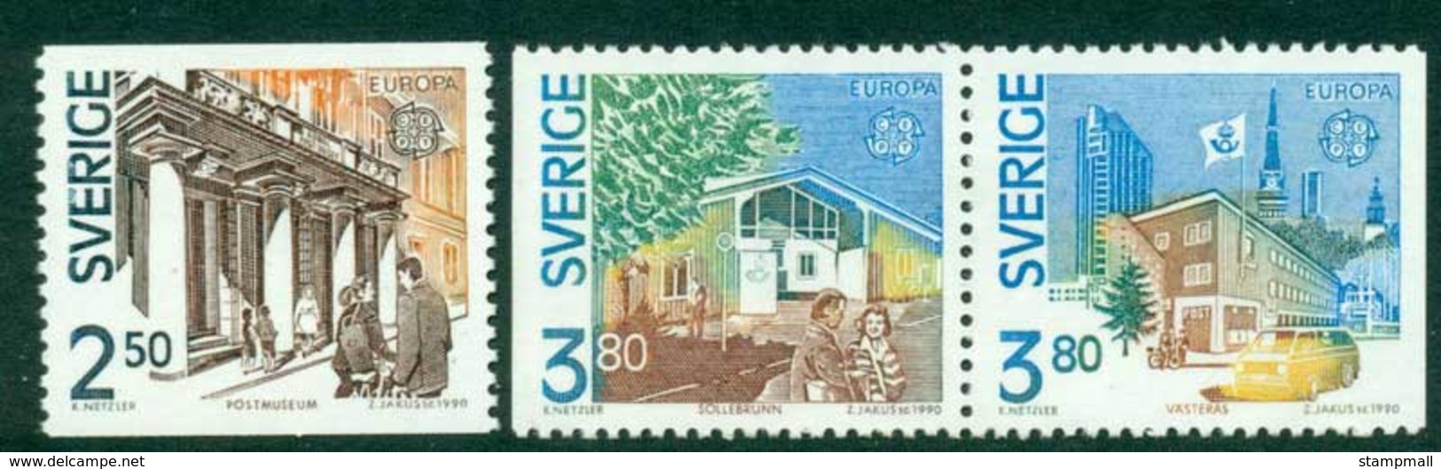 Sweden 1990 Europa MUH Lot15918 - Unused Stamps