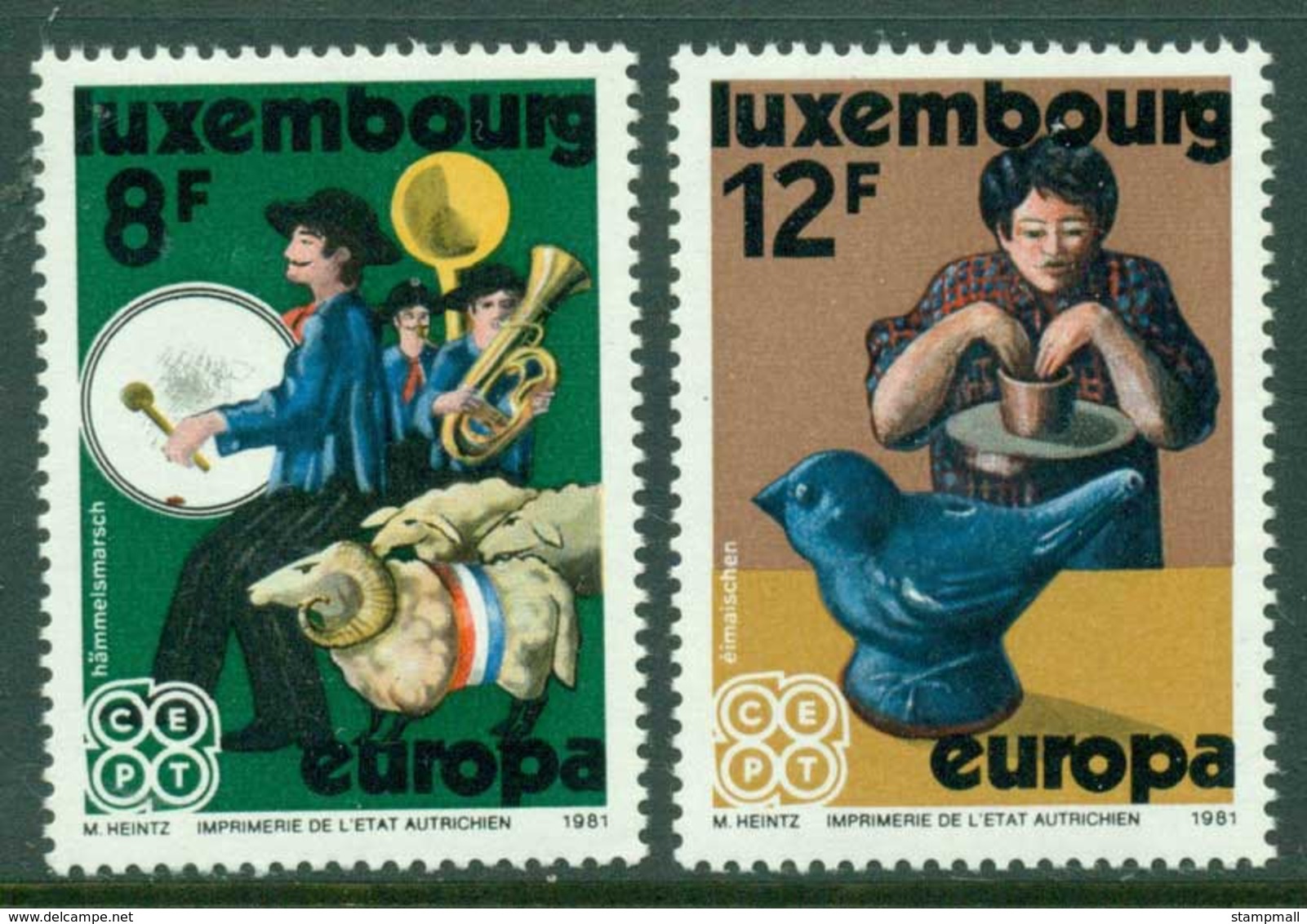 Luxembourg 1981 Europa MUH Lot15445 - Unused Stamps