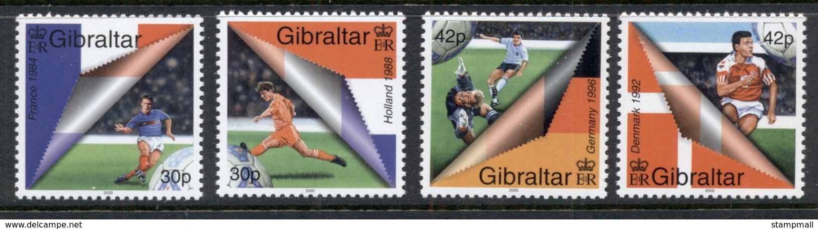 Gibraltar 2000 European Soccer MUH - Gibraltar