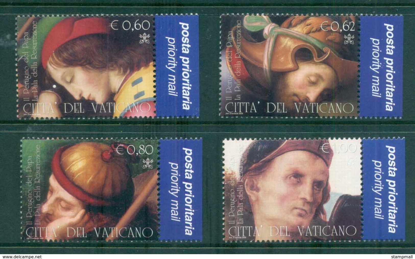 Vatican 2005 Ressurection Of Christ By Perugino MUH - Unused Stamps