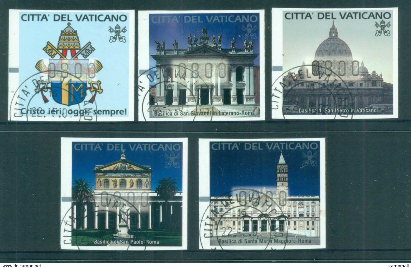 Vatican 2000 Basilicas FRAMA Labels CTO - Unused Stamps