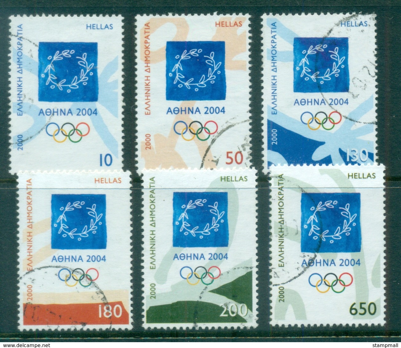 Greece 2000 Summer Olympics, Athens 2004 Emblem FU - Other & Unclassified