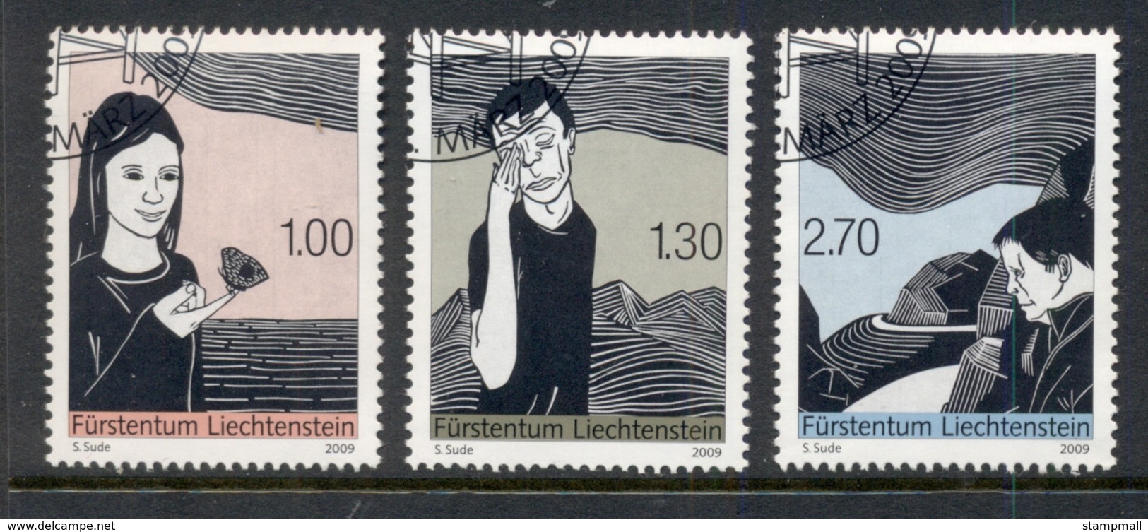 Liechtenstein 2009 Art CTO - Unused Stamps