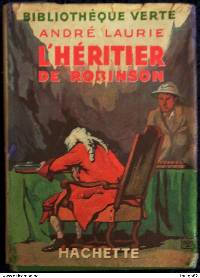 André Laurie - L' Héritier De Robinson - Bibliothèque De La Jeunesse - ( 1941 ) . - Bibliotheque De La Jeunesse