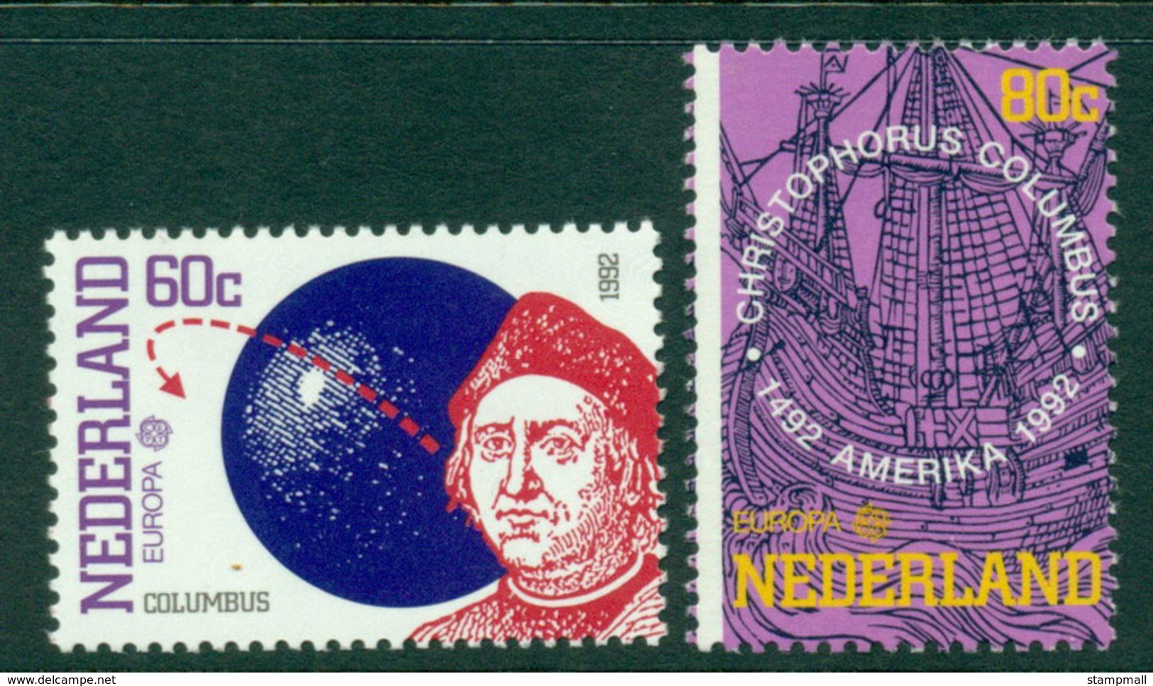 Netherlands 1992 Europa MUH Lot15595 - Unused Stamps