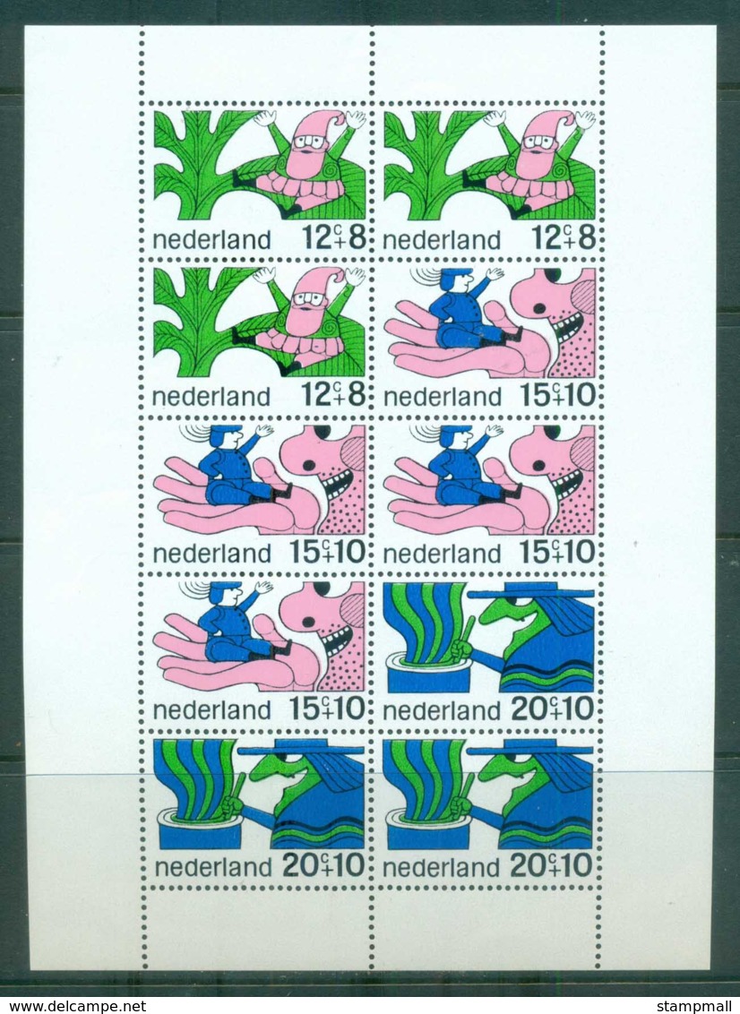 Netherlands 1968 Charity, Child Welfare, Fairy Tales MS MUH Lot76551 - Unclassified