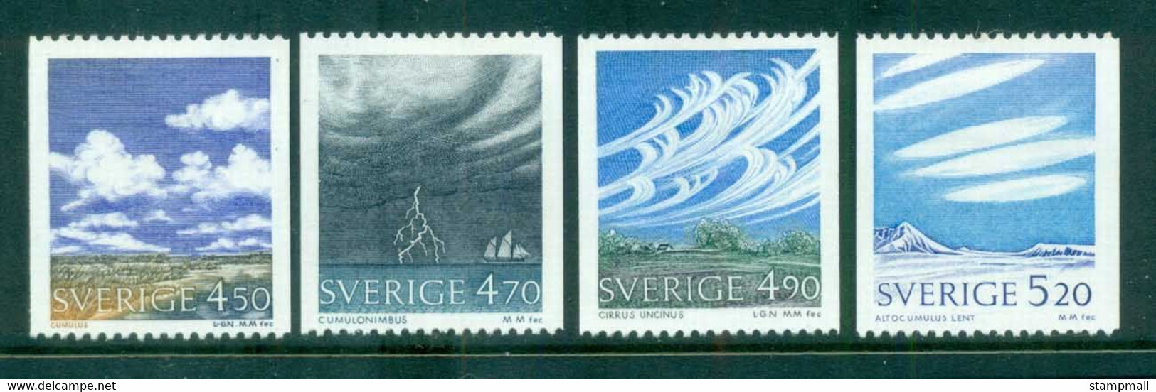 Sweden 1990 Clouds MUH Lot84149 - Unused Stamps
