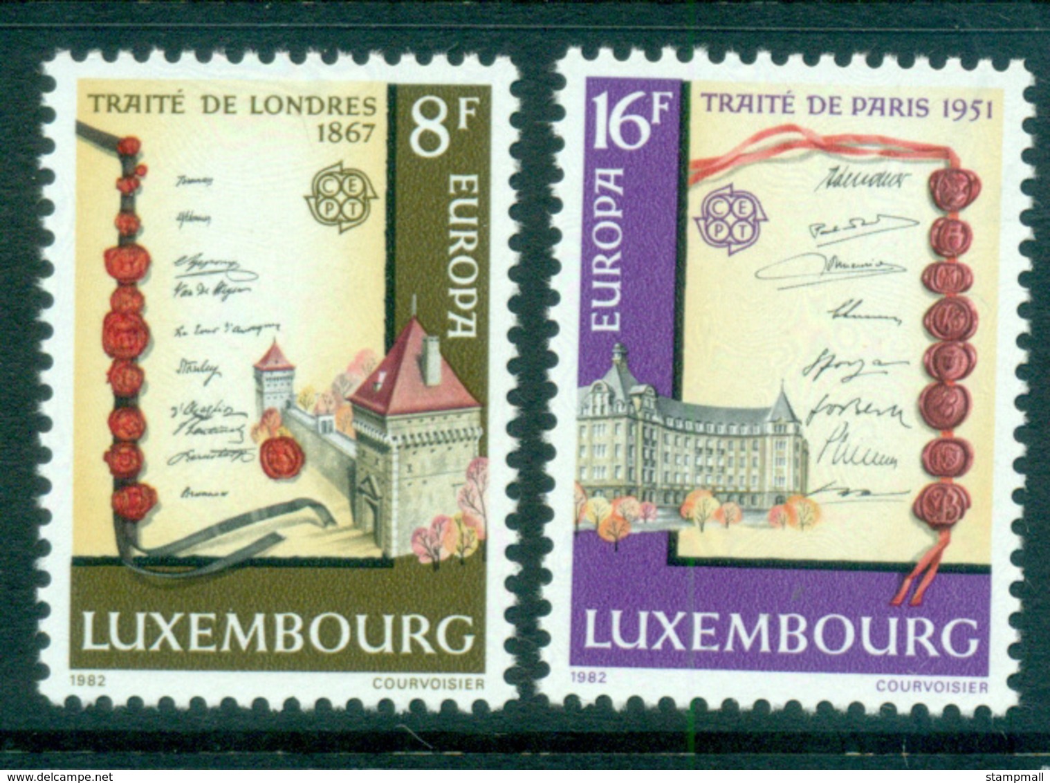 Luxembourg 1982 Europa, History MUH Lot65828 - Unused Stamps