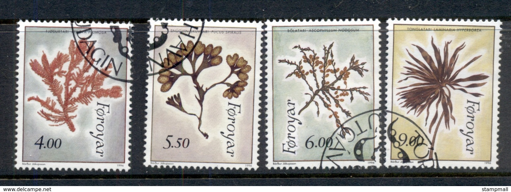 Faroe Is 1996 Seaweeds FU - Unused Stamps